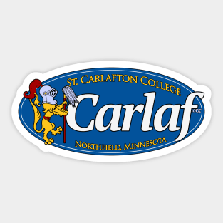 St. Carlafton College Sticker